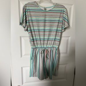 Striped romper